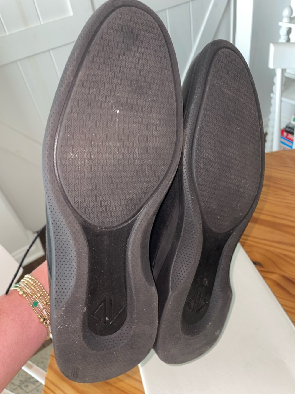 Amberjack The Original (classic) Dress Shoes In Obsidian Black Men’s Size 9.5M - Picture 14 of 15